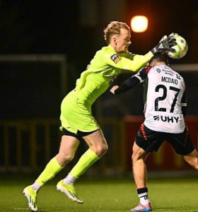 Athlone Town AFC goalkeeper Andrew Trainor Stuart.