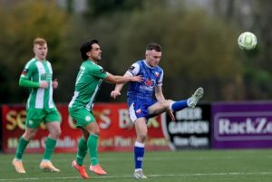 Bray Wanderers in action in the First Division Playoff Final. Will play Waterford on Friday night
