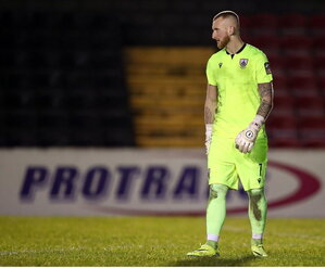 New Kerry FC goalkeeper Harry Halwax.