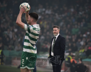 Stephen Bradley Shamrock Rovers manager Conference League